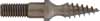 Ball puller, steel screw, plain without collar, 8-32 thread Ball puller, steel screw, plain without collar, 8-32 thread